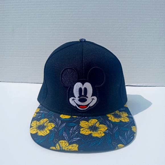 Disney Black and Yellow Mickey Mouse Hat - Picture 1 of 4